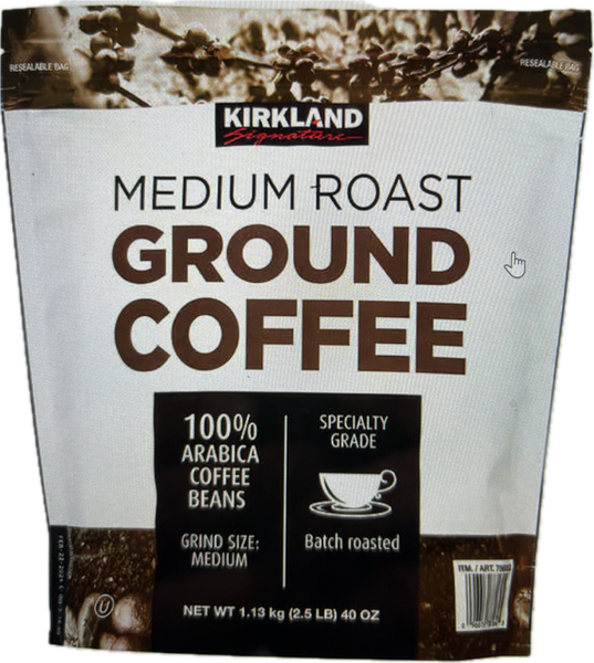 Kirkland Signature Medium Roast Coffee, 40oz.