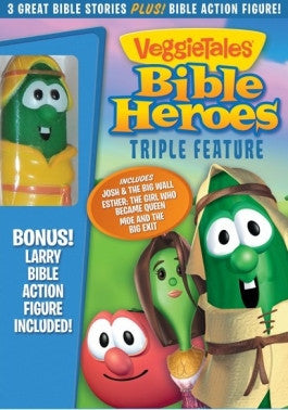 VeggieTales Bible Heroes Triple Feature DVD