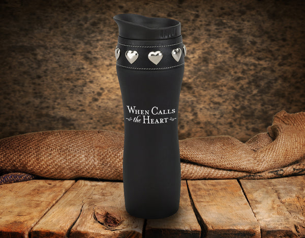 When Calls The Heart Black Spill Proof Travel Mug –  Faith and  Family Movies