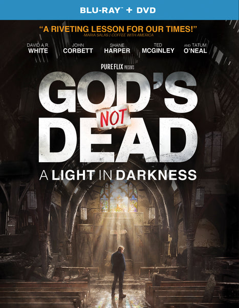 Dusør foran bud God's Not Dead 3: A Light in Darkness Blu-ray - DVD Combo – FishFlix.com  Faith and Family Movies