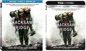 HACKSAW RIDGE Blu-Ray + DVD + DIGITAL HD