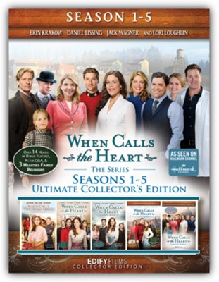When Calls the Heart - Ultimate Collector's Edition - Seasons 1-5 Hallmark Channel - 19-DVD Collection