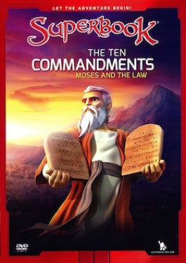 Superbook: The Ten Commandments DVD