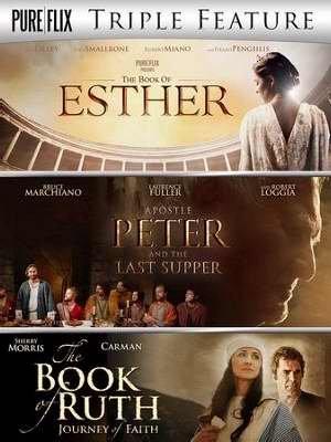 Biblical Triple Feature: Esther | Apostle Peter and the Last Supper | The Book of Ruth