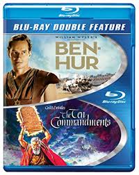 Ben Hur & The Ten Commandments Double Feature Bluray