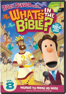 Buck Denver Asks Whats in the Bible? Vol 8: Words To Make Us Wise DVD