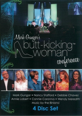 Butt-Kicking Woman Conference with Mark Gungor 4 Disc DVD