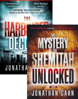 The Mystery Of The Shemitah Unlocked and The Harbinger Decoded 2 DVD Set Presented by Jonathan Cahn
