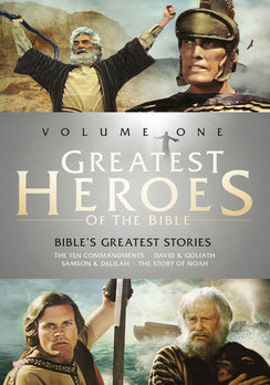 GREATEST HEROES OF THE BIBLE VOLUME 1: BIBLE'S GREATEST STORIES TEN COMMANDMENTS
