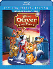 Oliver and Company (Disney) blu-ray and DVD