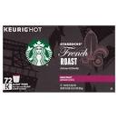 STARBUCKS French Dark Roast K-Cups 72 ct