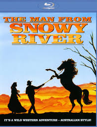 The Man from Snowy River Man Woman Horse sunset