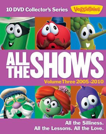 Veggie Tales All The Shows Vol 3 10 DVD Collector's Series