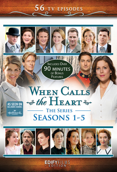 When Calls the Heart - Seasons 1-5 Episodes Set Hallmark Channel - 12-DVD Set