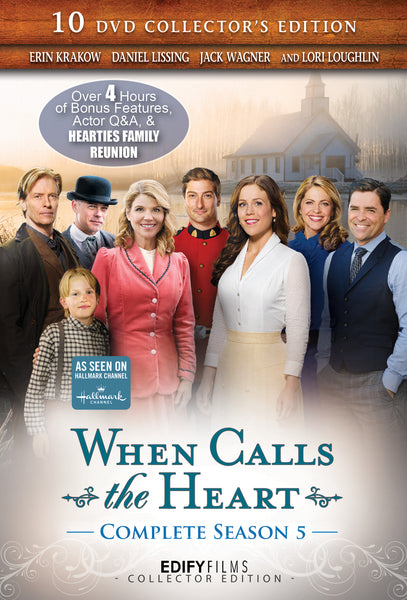 When Calls the Heart Season 5 Complete Hallmark Channel 10-DVD Set Collector's Edition