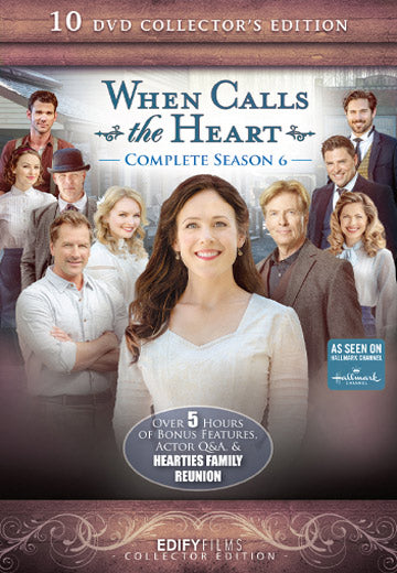 When Calls the Heart Season 6 Complete Hallmark Channel 10-DVD Set Collector's Edition